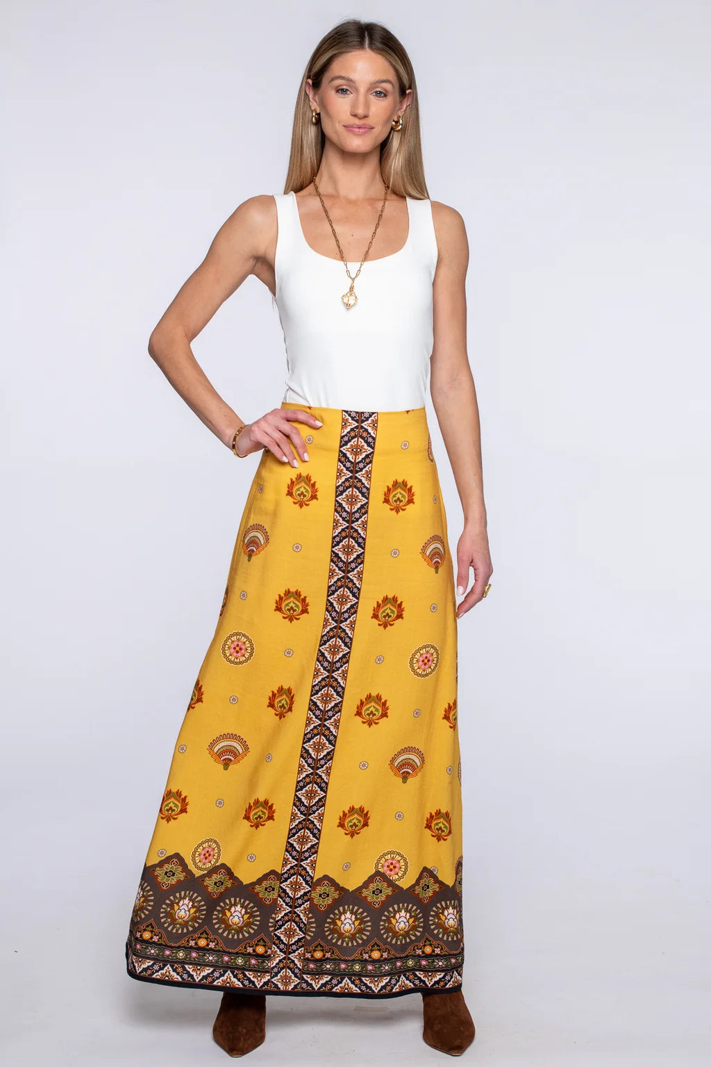 Elizabeth James Anita Skirt- Medallion