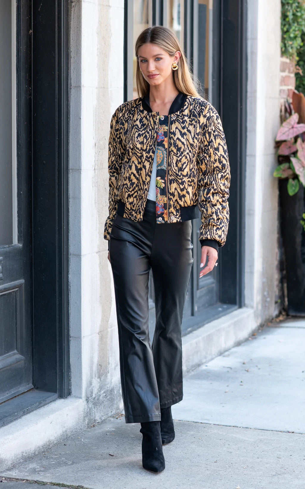 Elizabeth James Farley Bomber Jacket