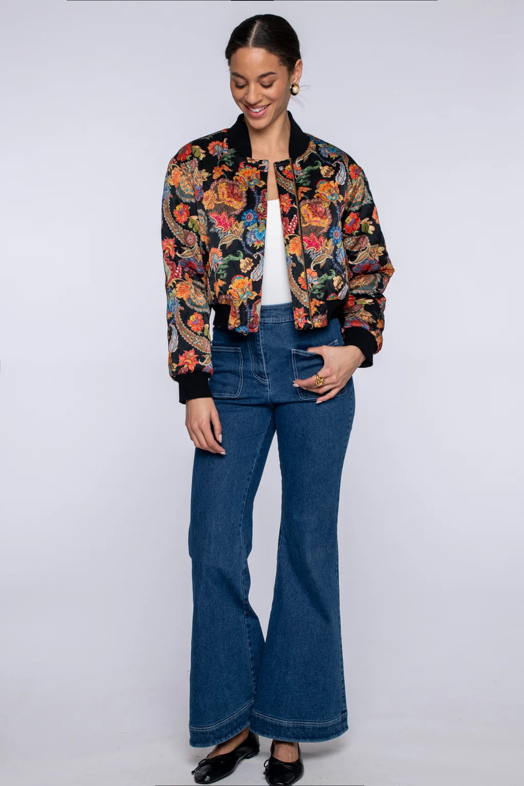 Elizabeth James Farley Bomber Jacket