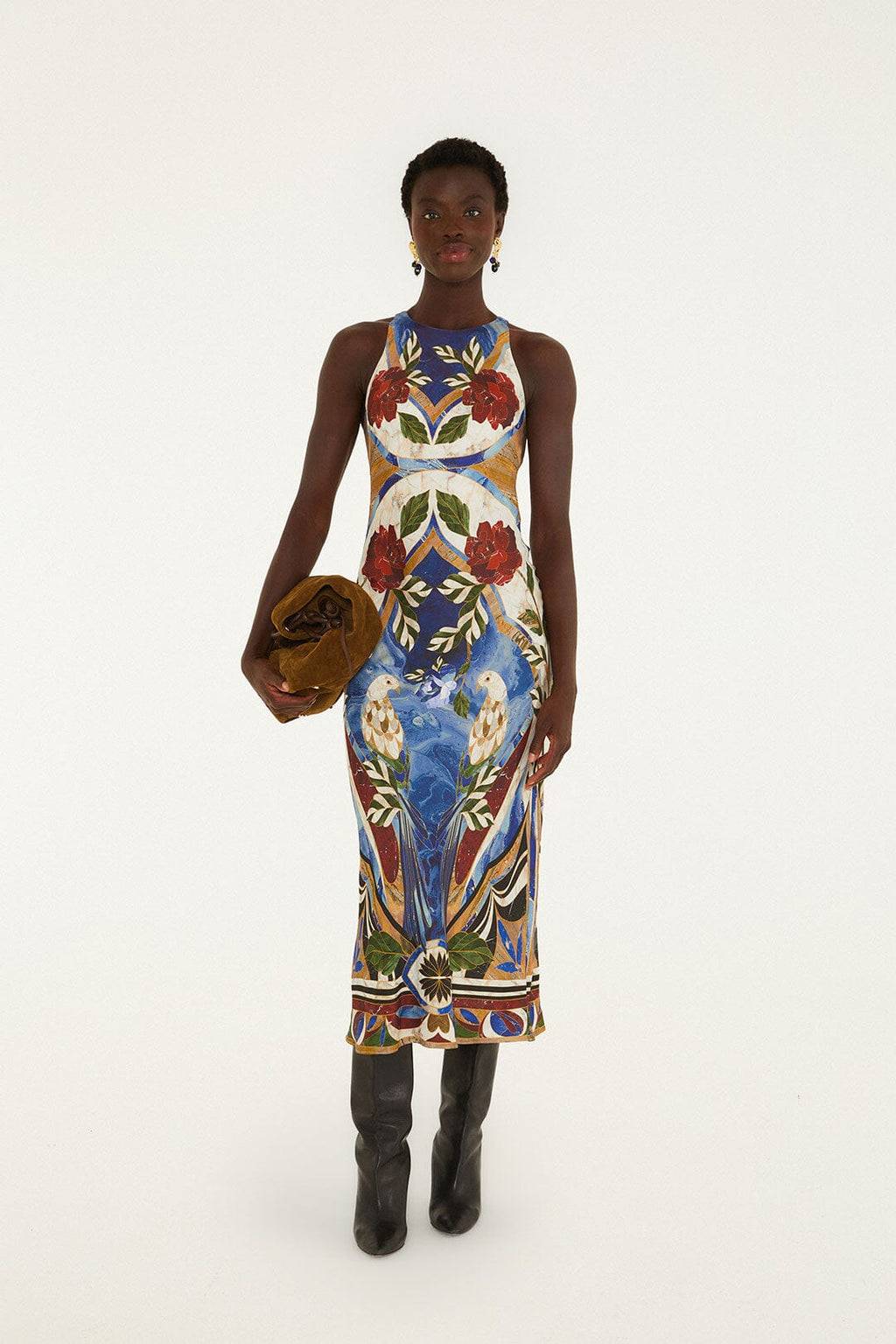 Farm Rio Pietra Dura Tapestry Maxi