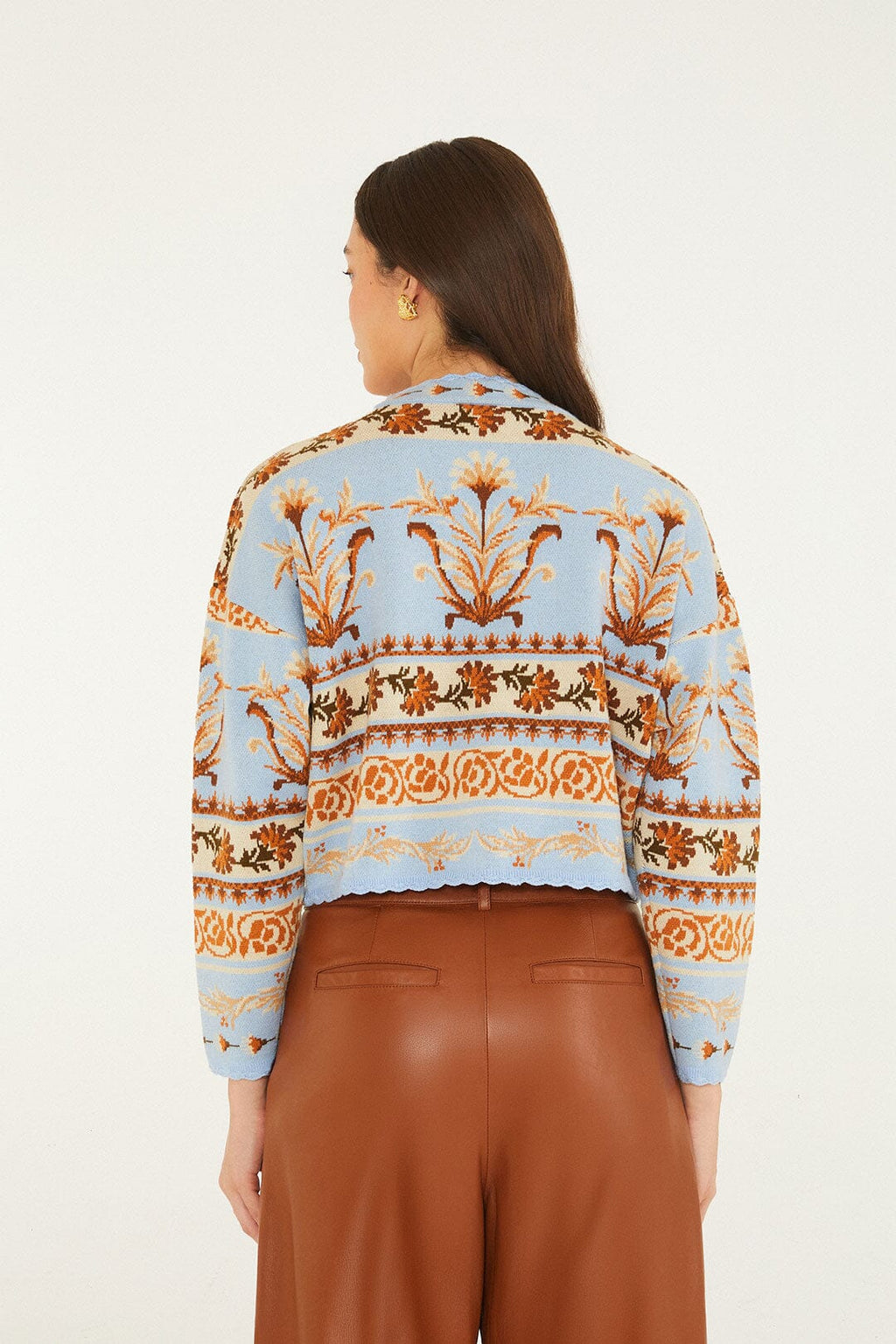 Farm Rio Blooming Garden Knit Cardi