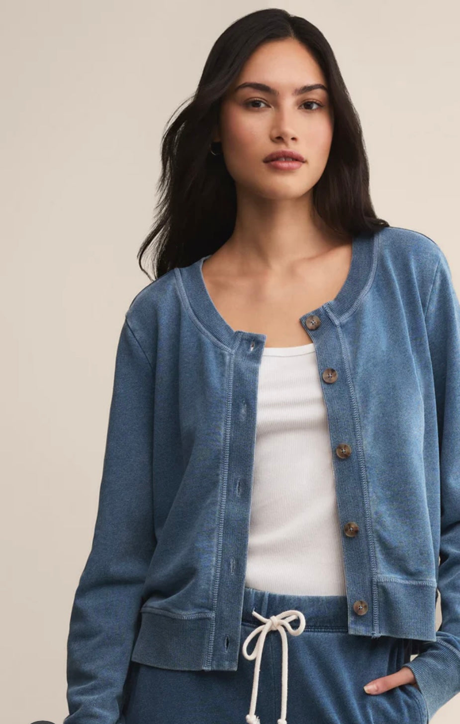 Z Supply Denim Cardigan
