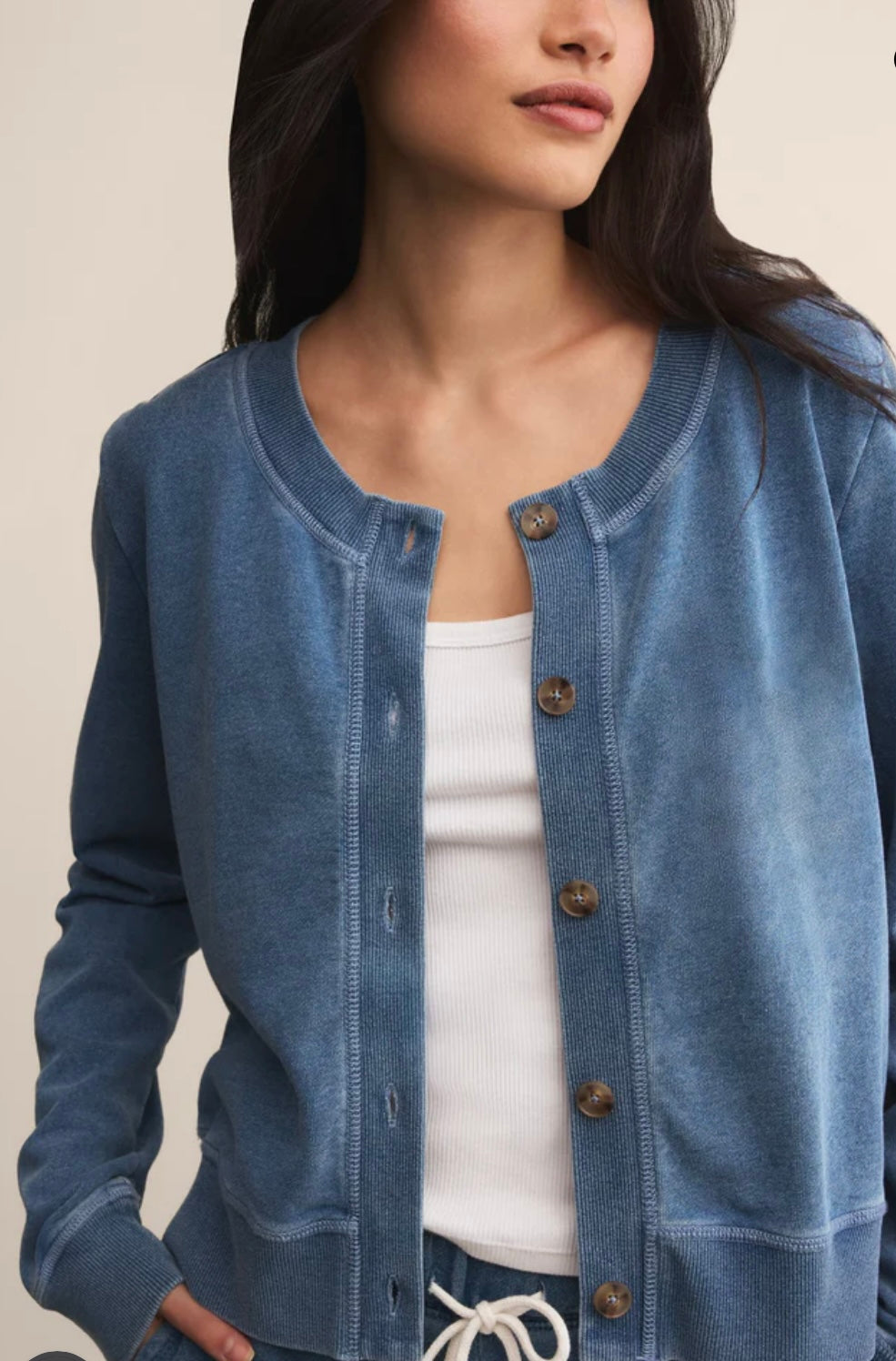 Z Supply Denim Cardigan