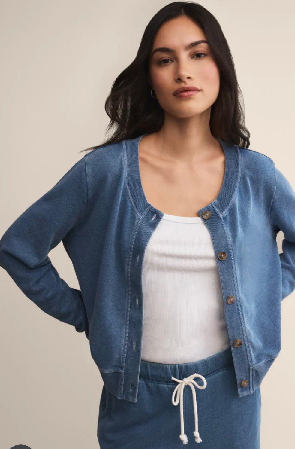 Z Supply Denim Cardigan