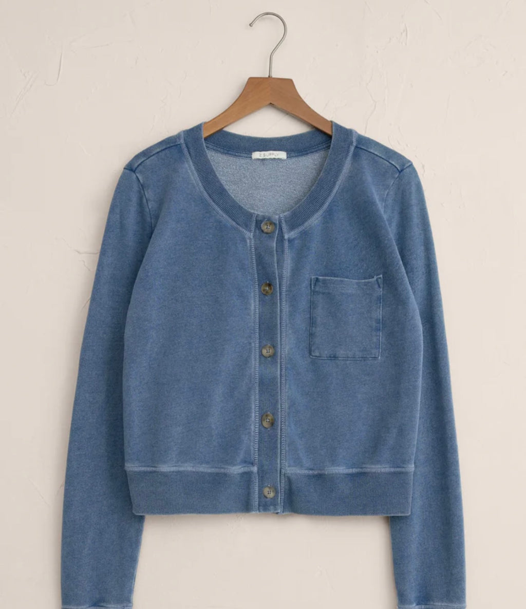 Z Supply Denim Cardigan