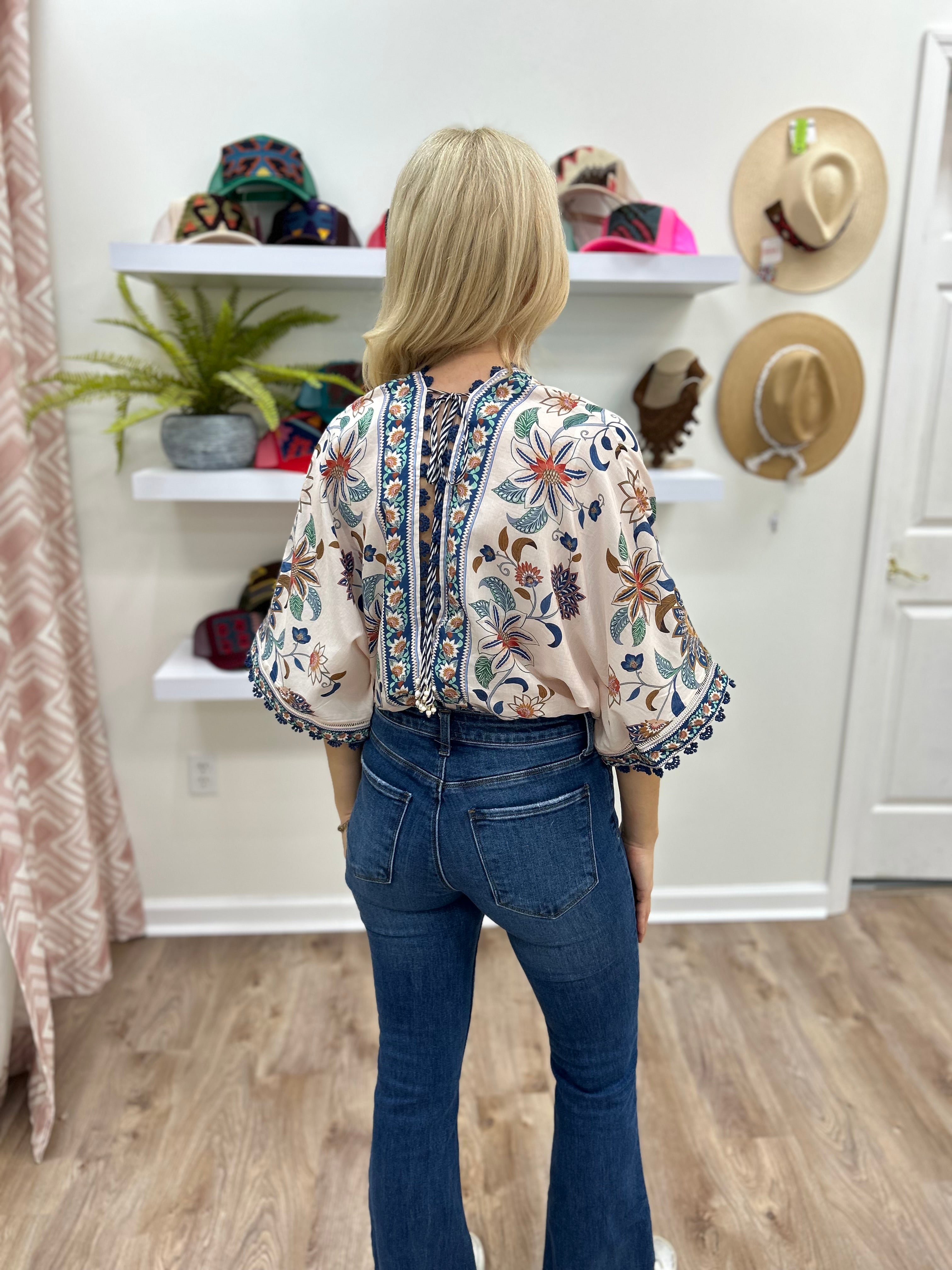 Farm Rio Floral Delhi Bodysuit