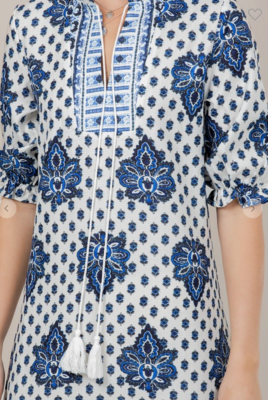 SU Boho Print Dress