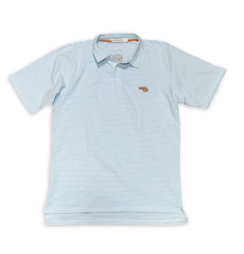 Pimp Shrimp Striped Polo