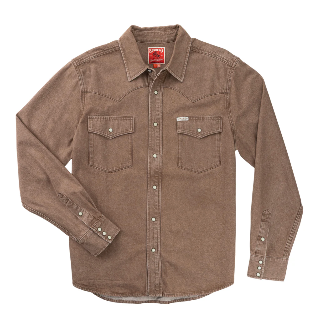 Sendero Wyatt Pearl Snap Shirt