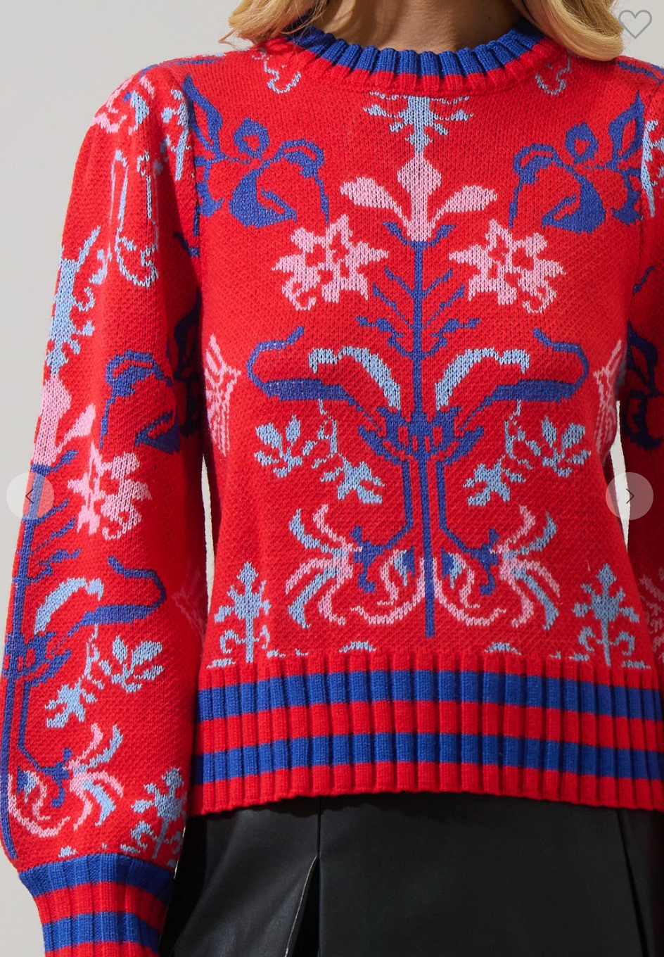 SL Amilia Pleated Sweater