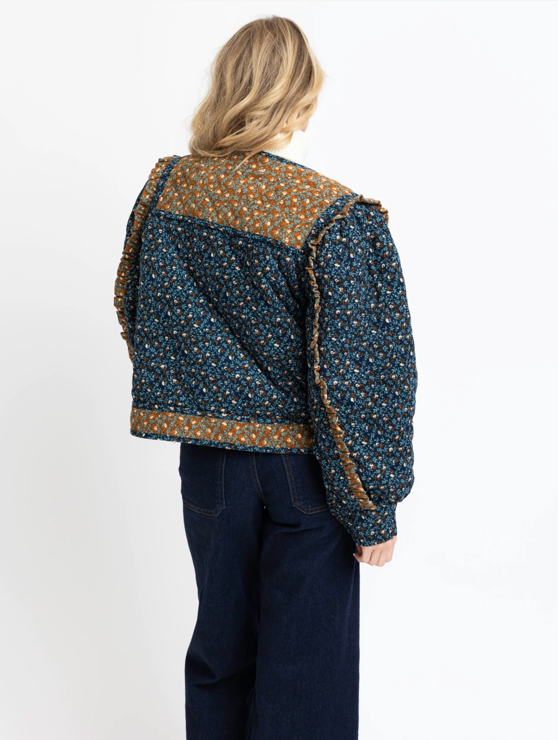 Karlie Floral Cord Novelty Jacket