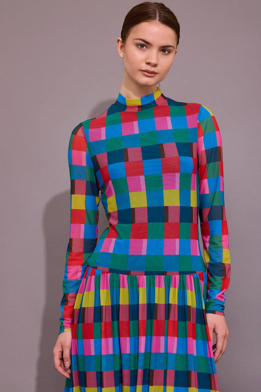 Alden Adair Mochi Midi Check