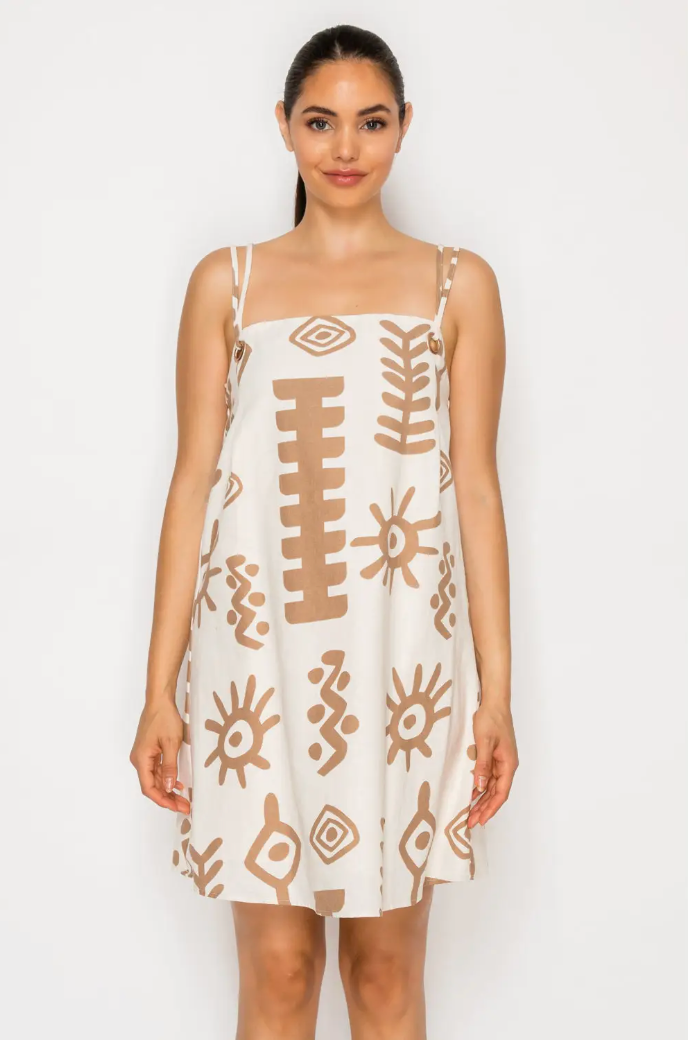 Meet Me Santorini Sunplay Dress