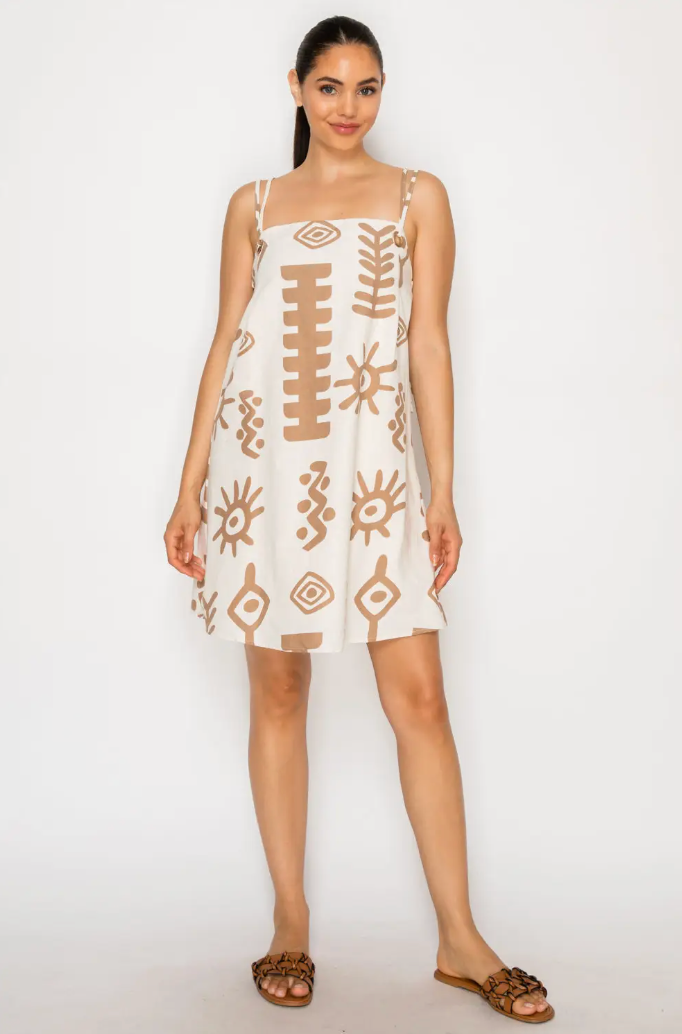 Meet Me Santorini Sunplay Dress