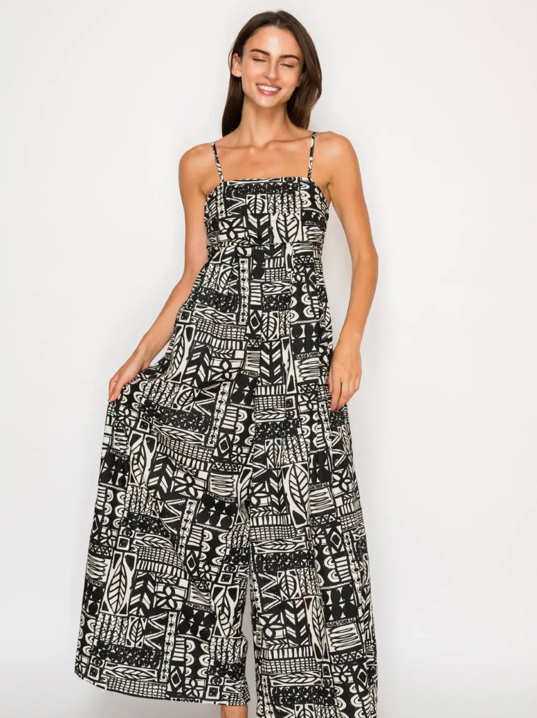 Meet Me Nysa Ink Jumpsuit