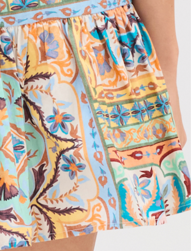 Allison Scarf Print Isabella Dress