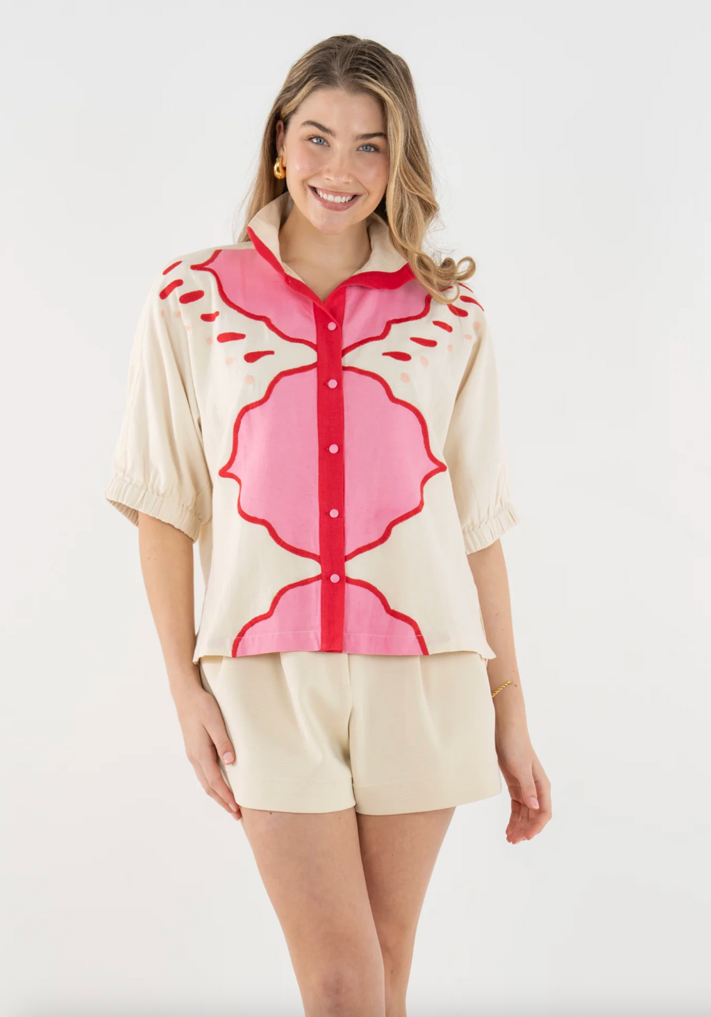 Emily McCarthy Bonny Top- Pink Palace