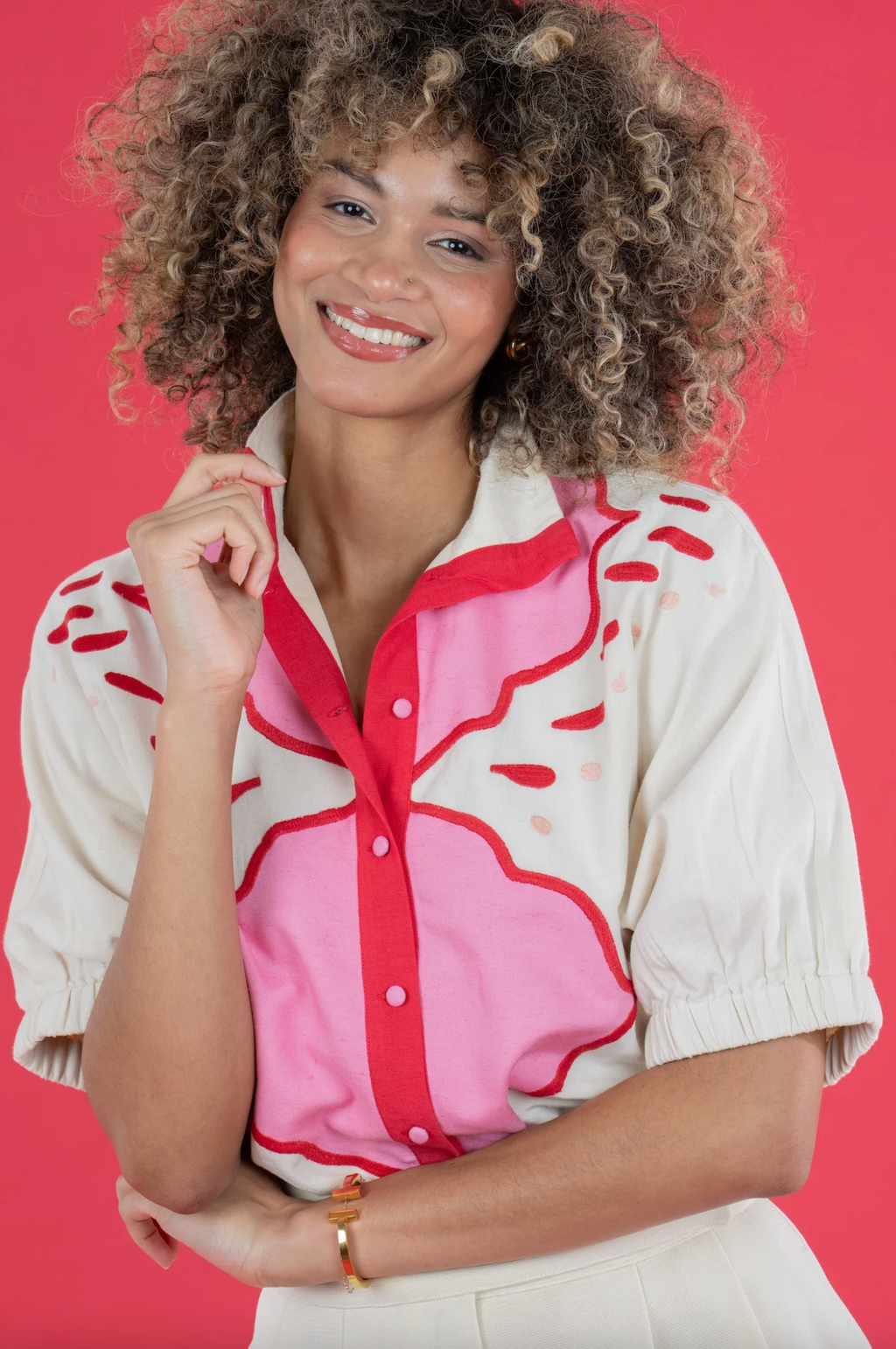 Emily McCarthy Bonny Top- Pink Palace