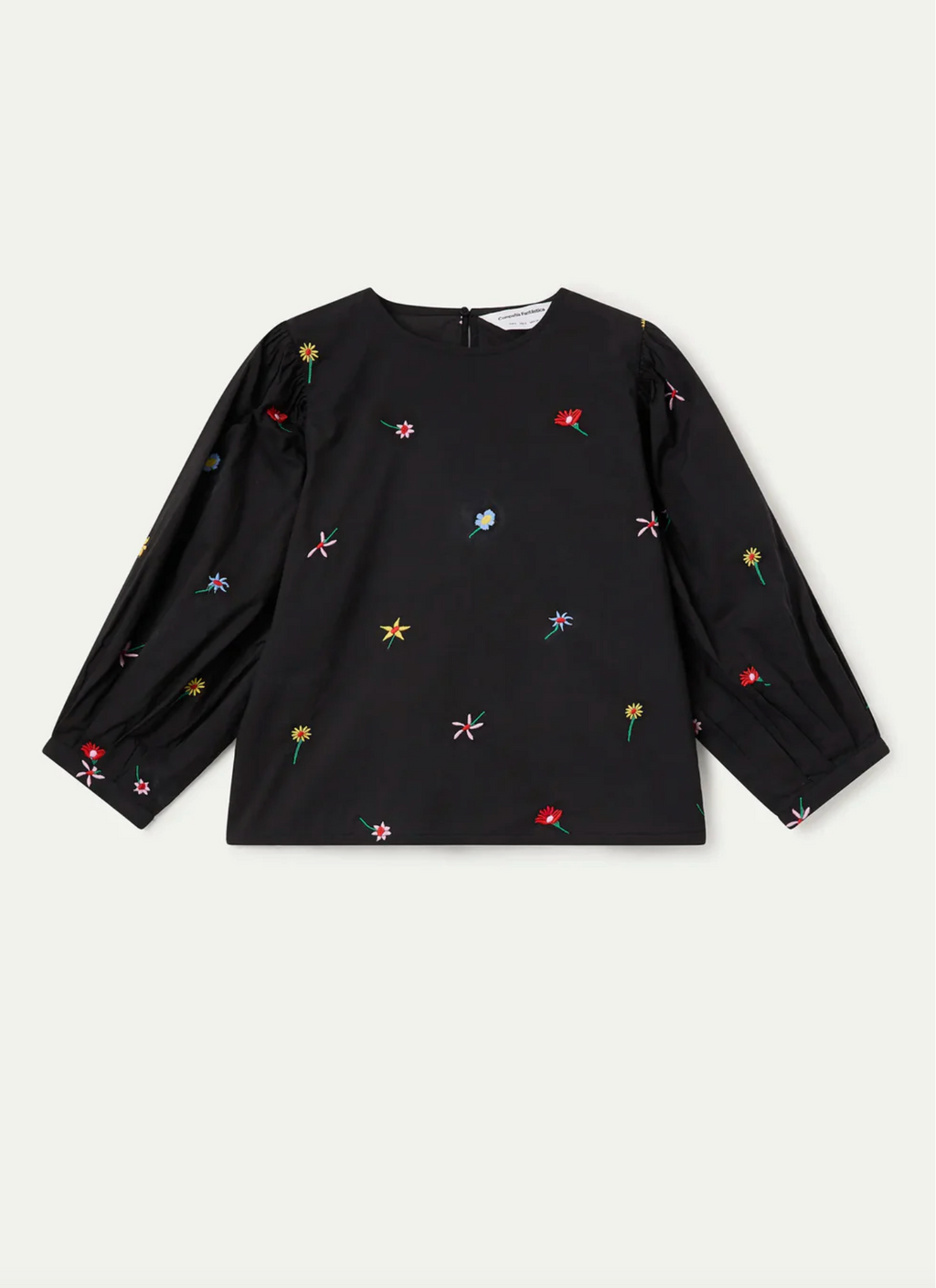 Compania Floral Embroidered Top