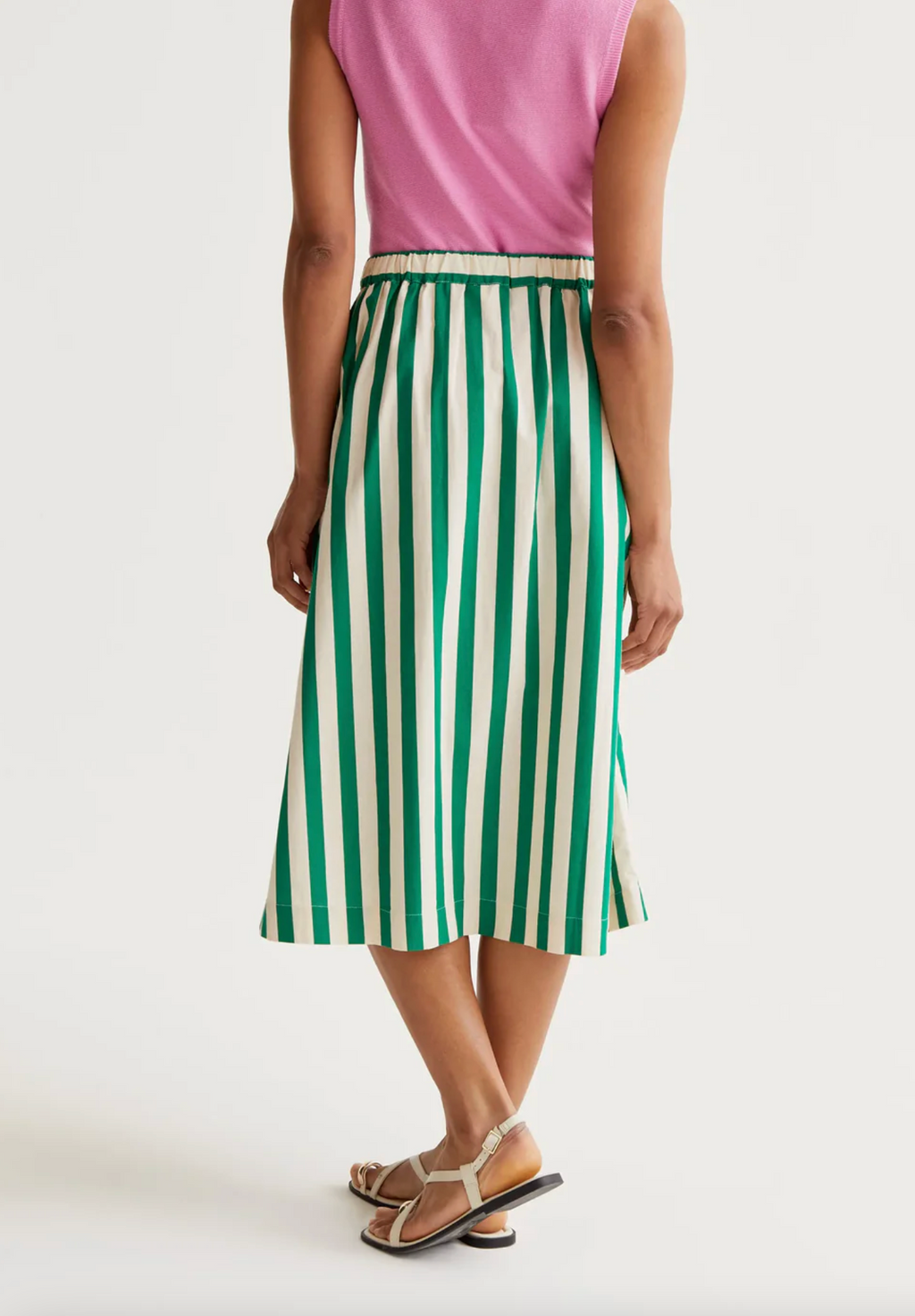 Compania Stripe Skirt