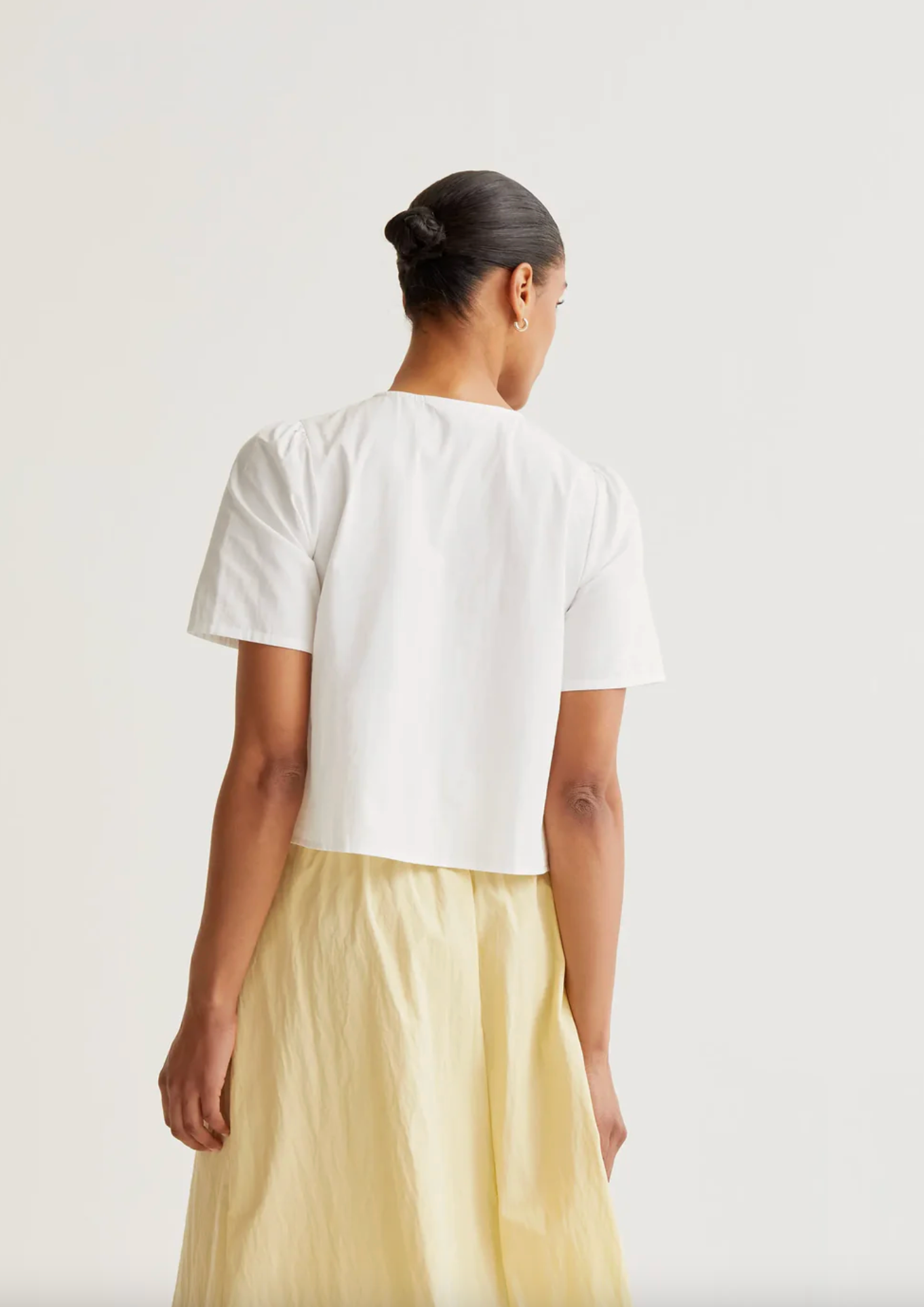 Compania Colored Button Top