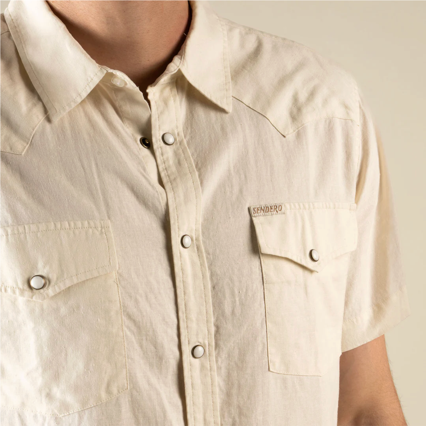 Sendero Wyatt Pearl Snap Shirt