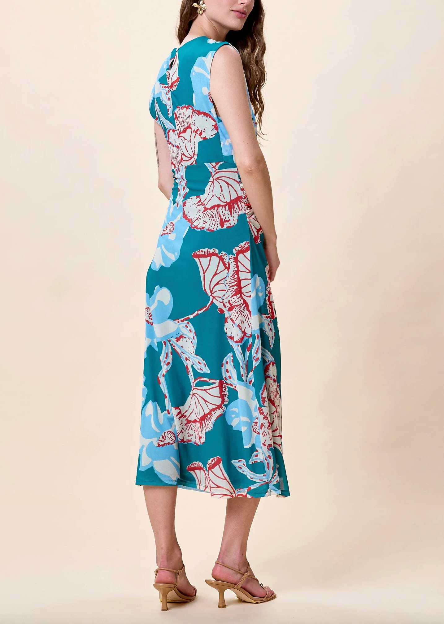 Cleobella Joelle Midi Dress- La Rouge