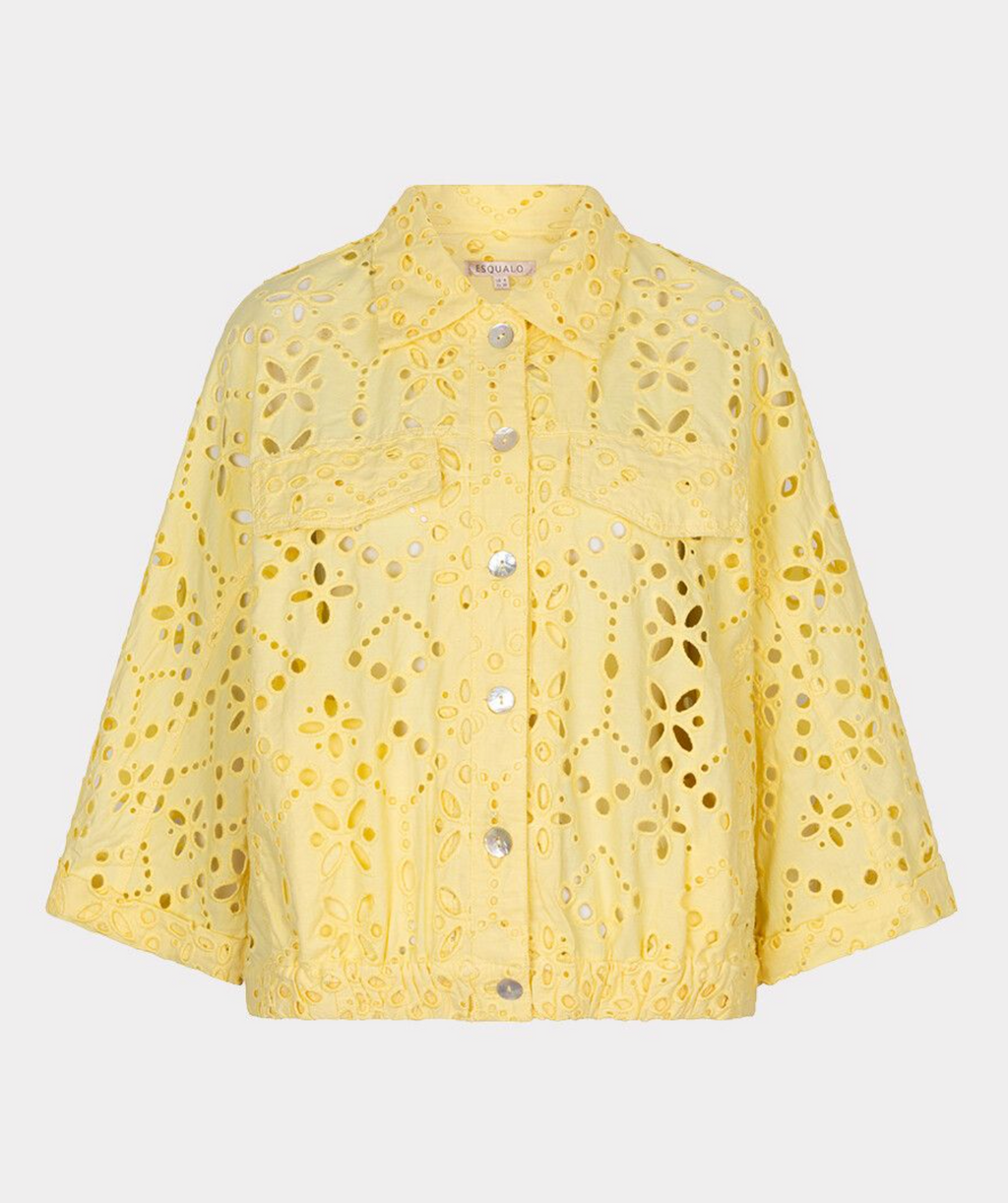 Esqualo Embroidered Lemon Jacket