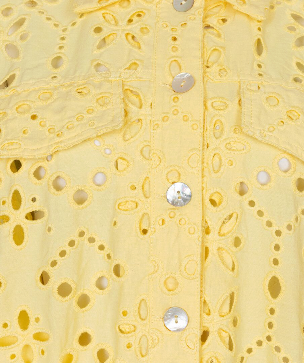 Esqualo Embroidered Lemon Jacket