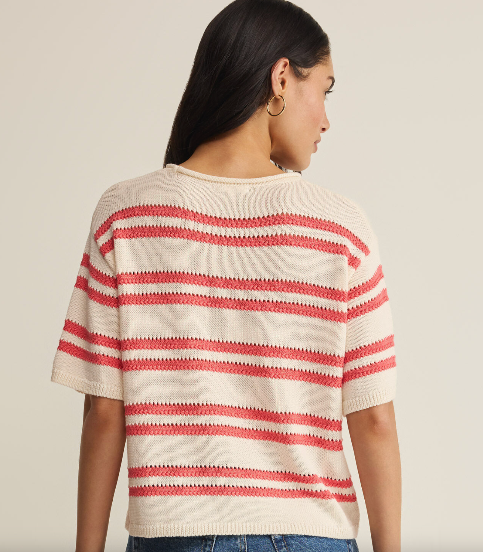 Z Supply Prado Stripe Sweater Tee