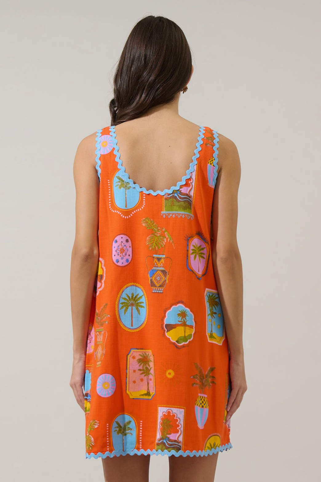 SL Maury Postcard Shift Dress