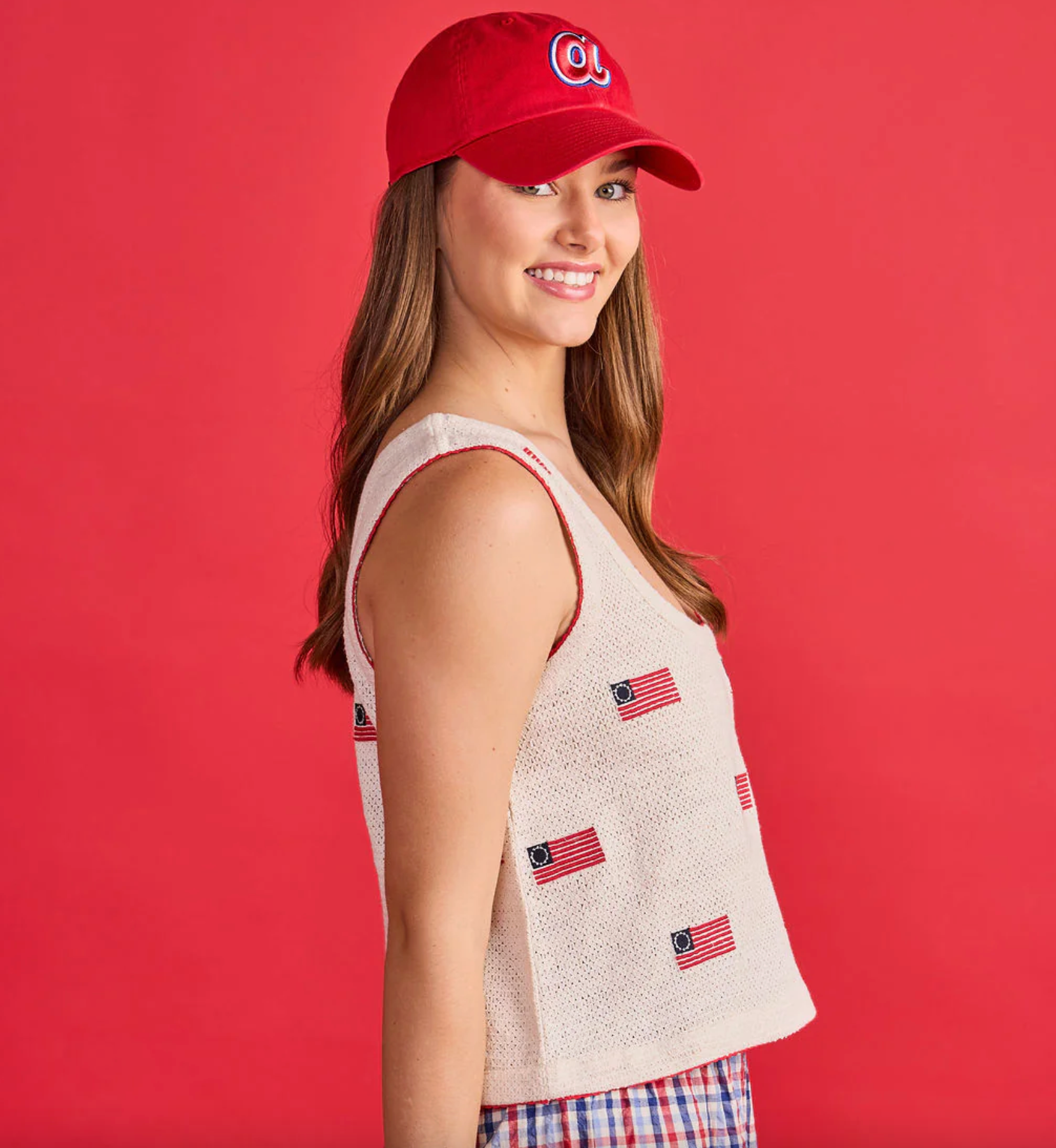 Double A Roxy Top- Betsy ross