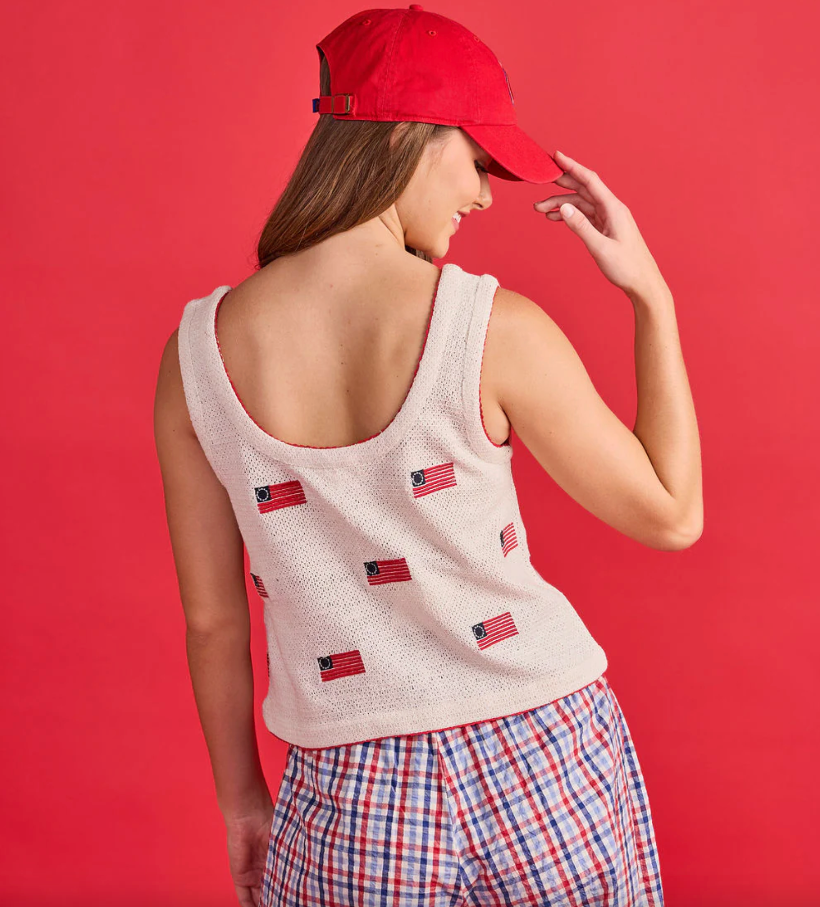 Double A Roxy Top- Betsy ross