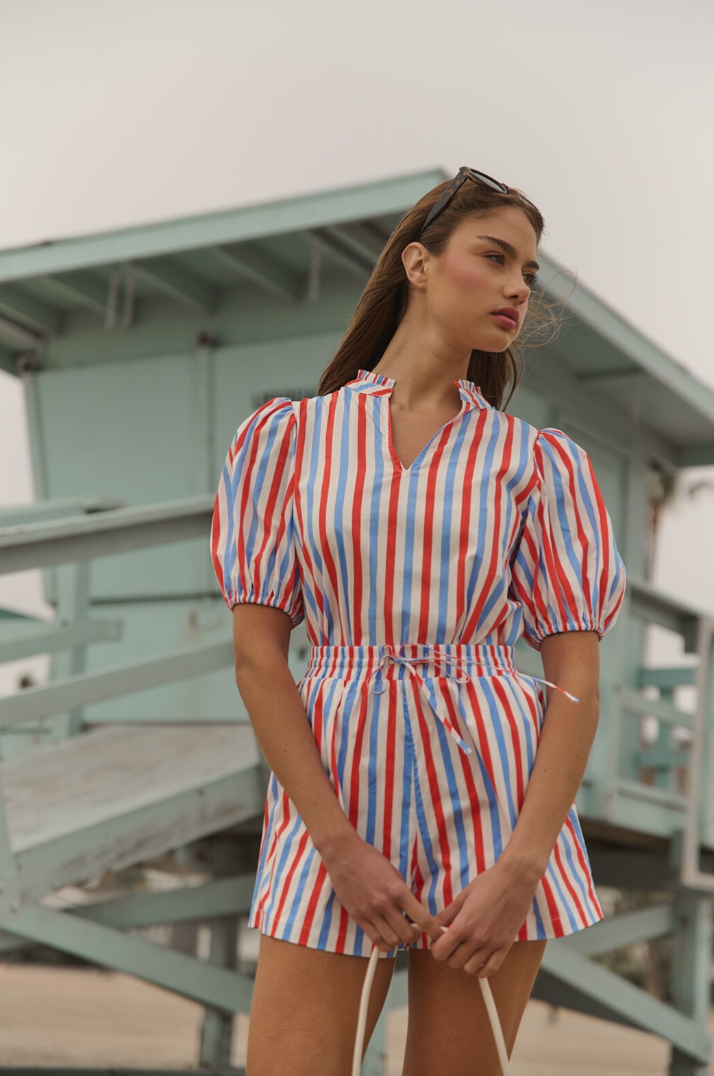 SL Daly Stripe Blouse