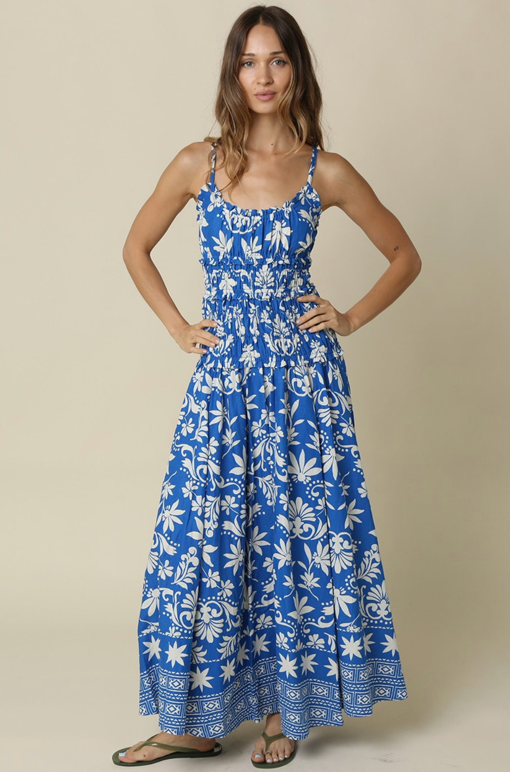 Oliv Isabella Floral Maxi Dress