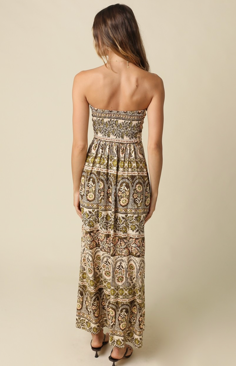 Oliv Anna Strapless Maxi