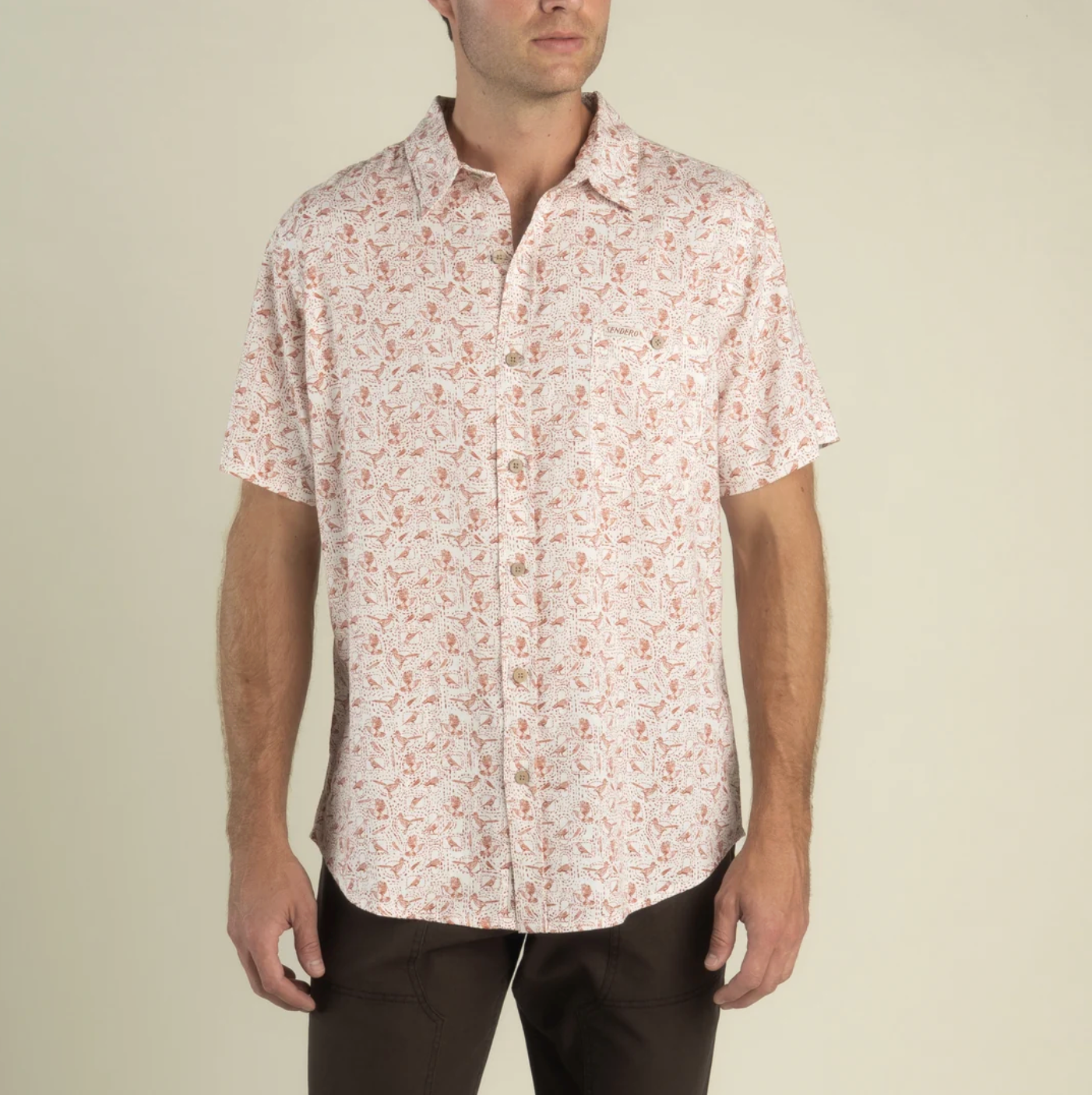 Sendero City Slicker Button Short Slve