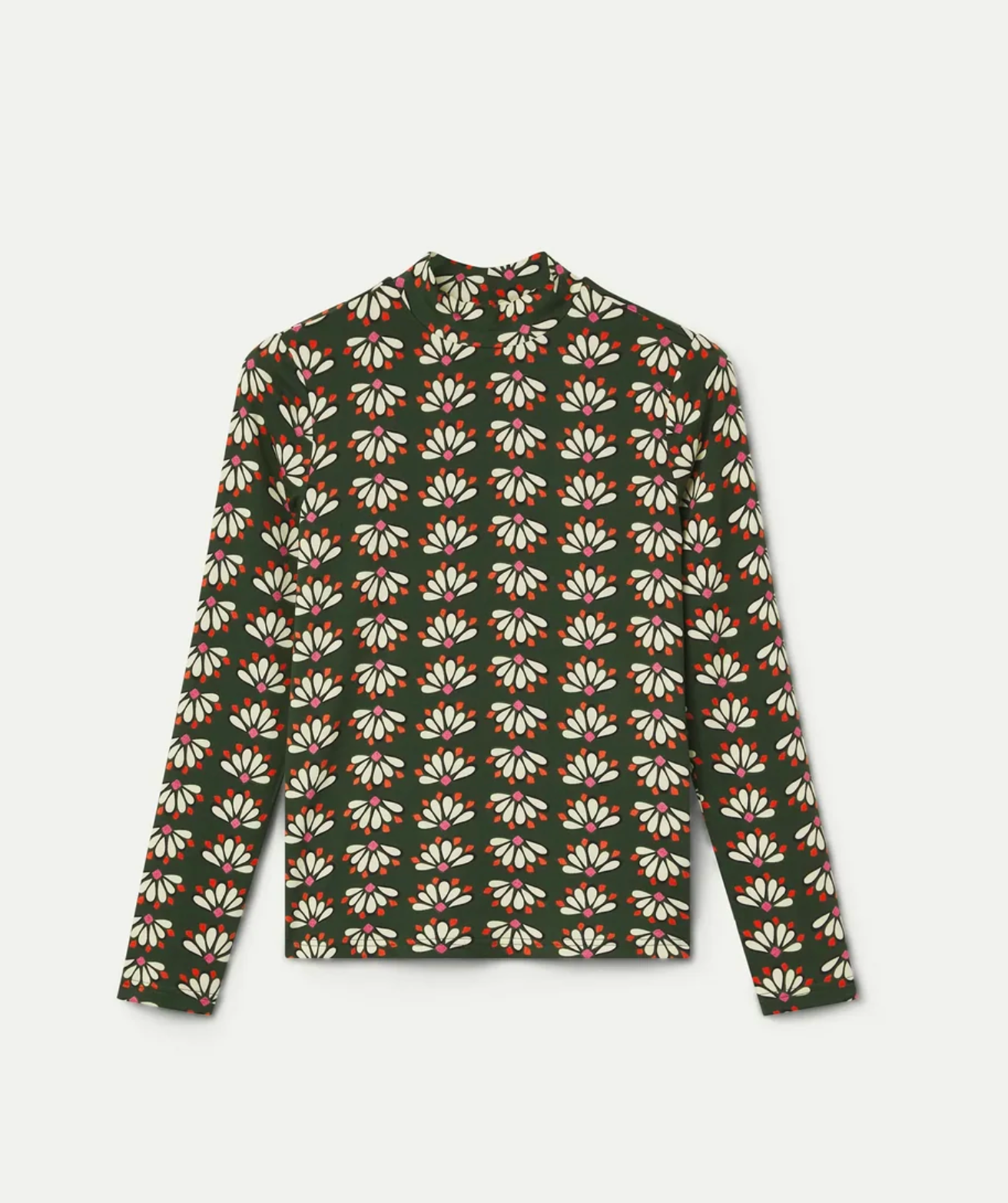 Compania Geo Floral Knit Top