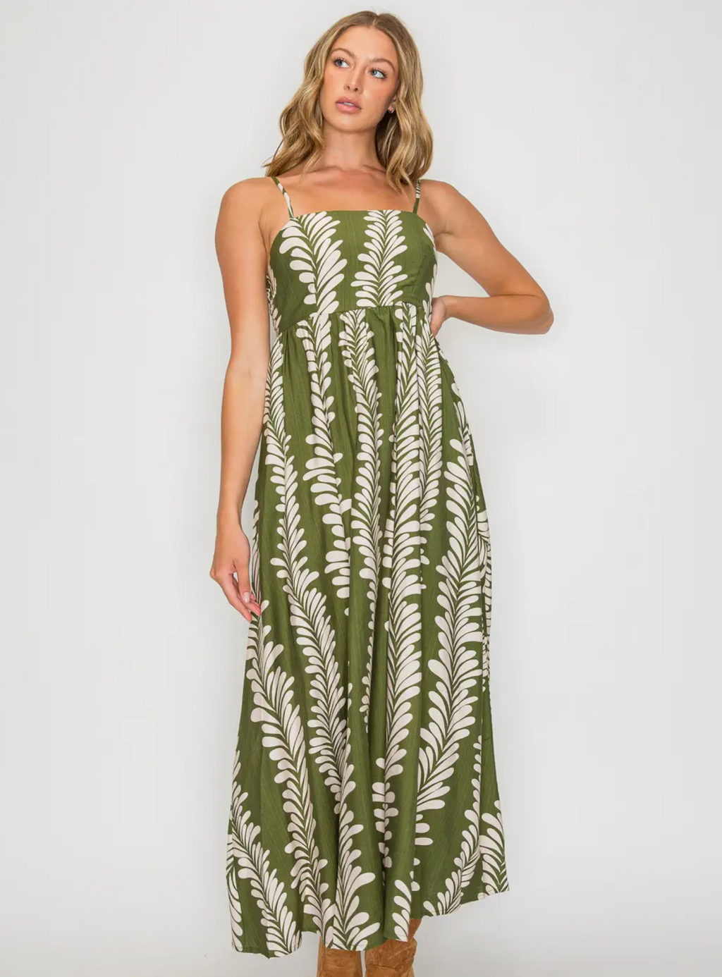 Meet Me Leaf Cascade Maxi
