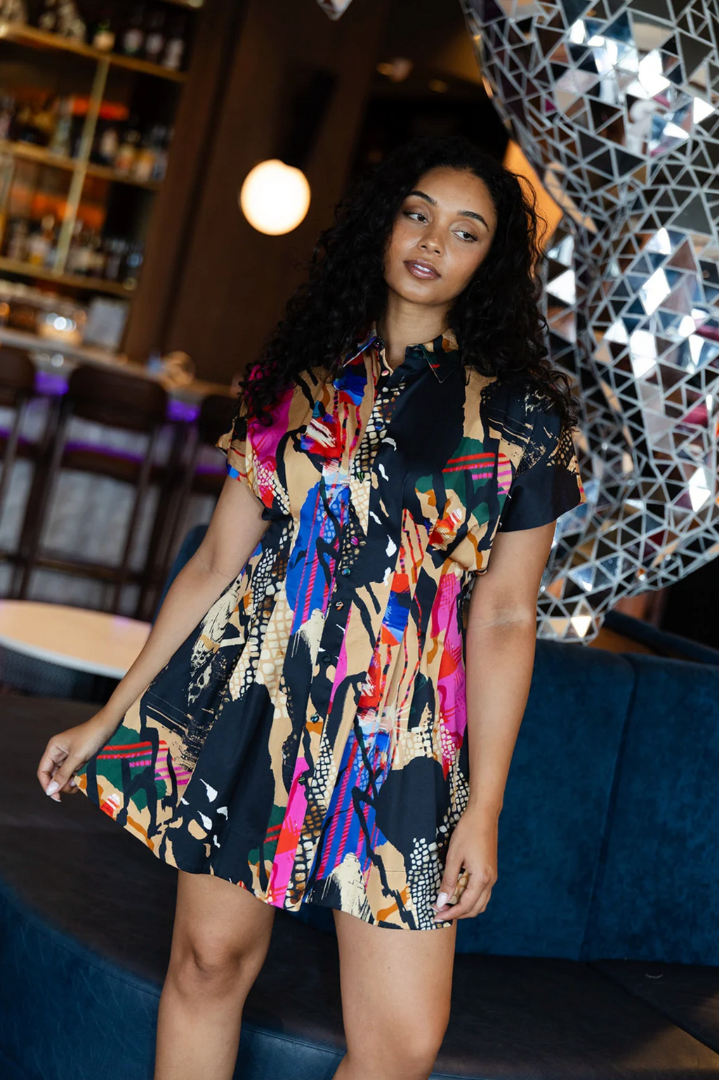 Alden Adair Millie Dress- Aurora