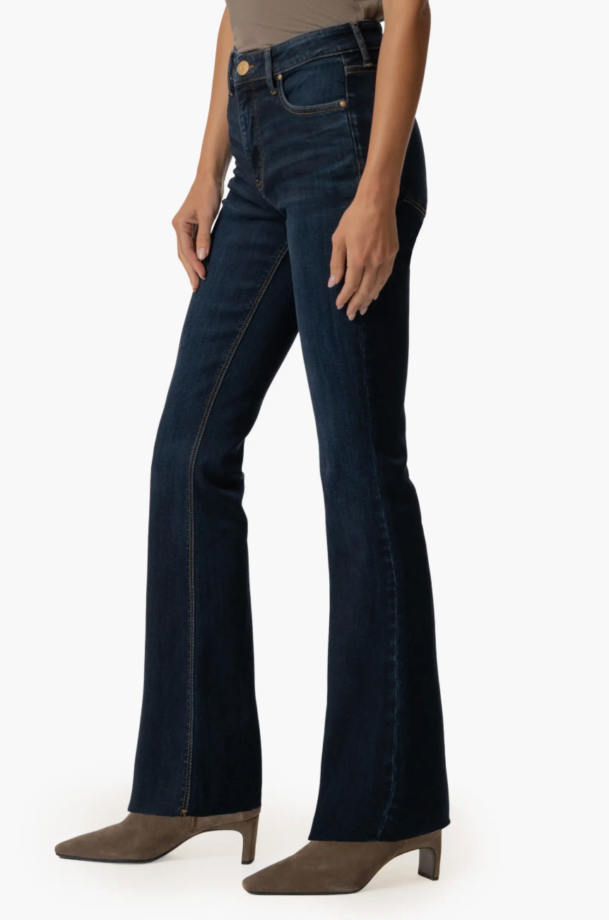 KUT Ana High Rise Flare- Wave