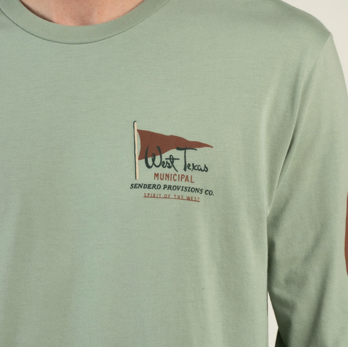 Sendero West Texas LS TShirt