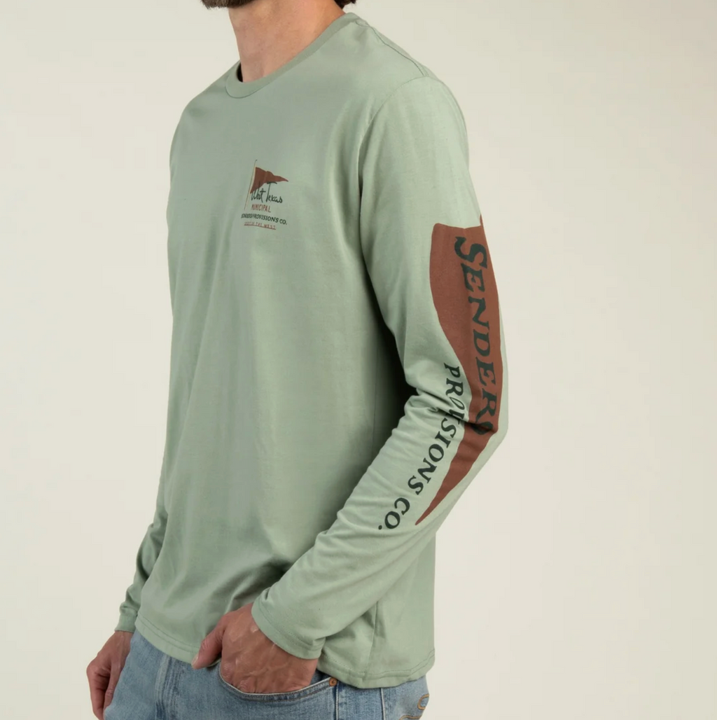 Sendero West Texas LS TShirt