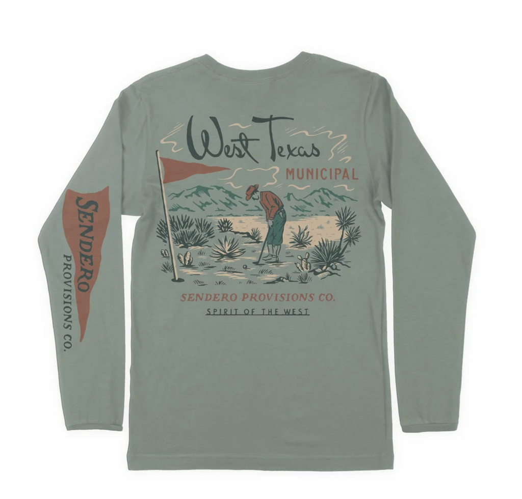 Sendero West Texas LS TShirt