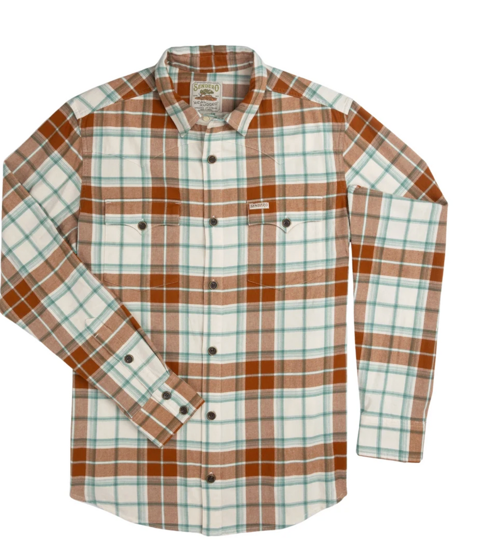 Sendero Durango Flannel- Canyon