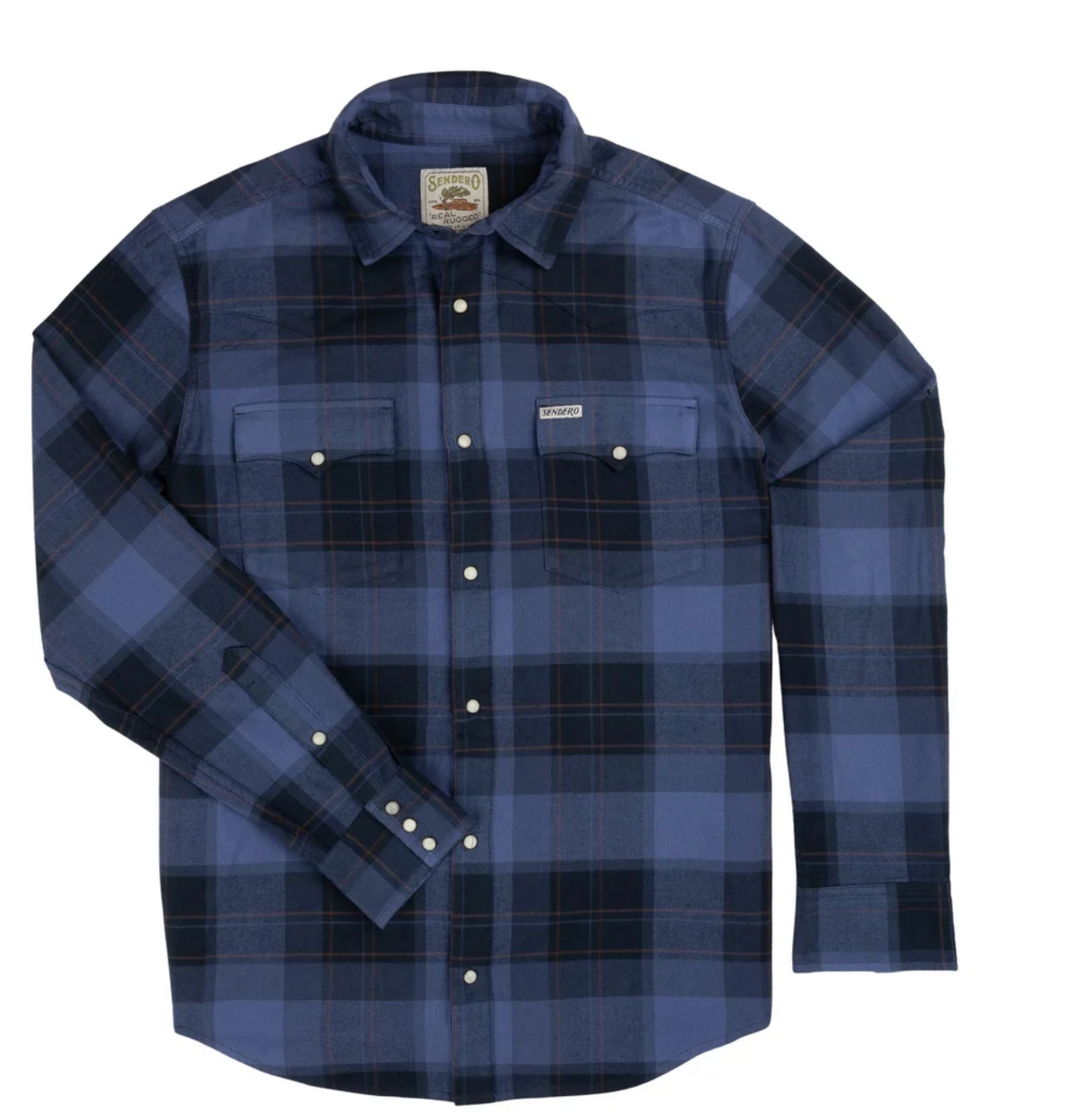Sendero Durango Flannel- Woodrow Plaid