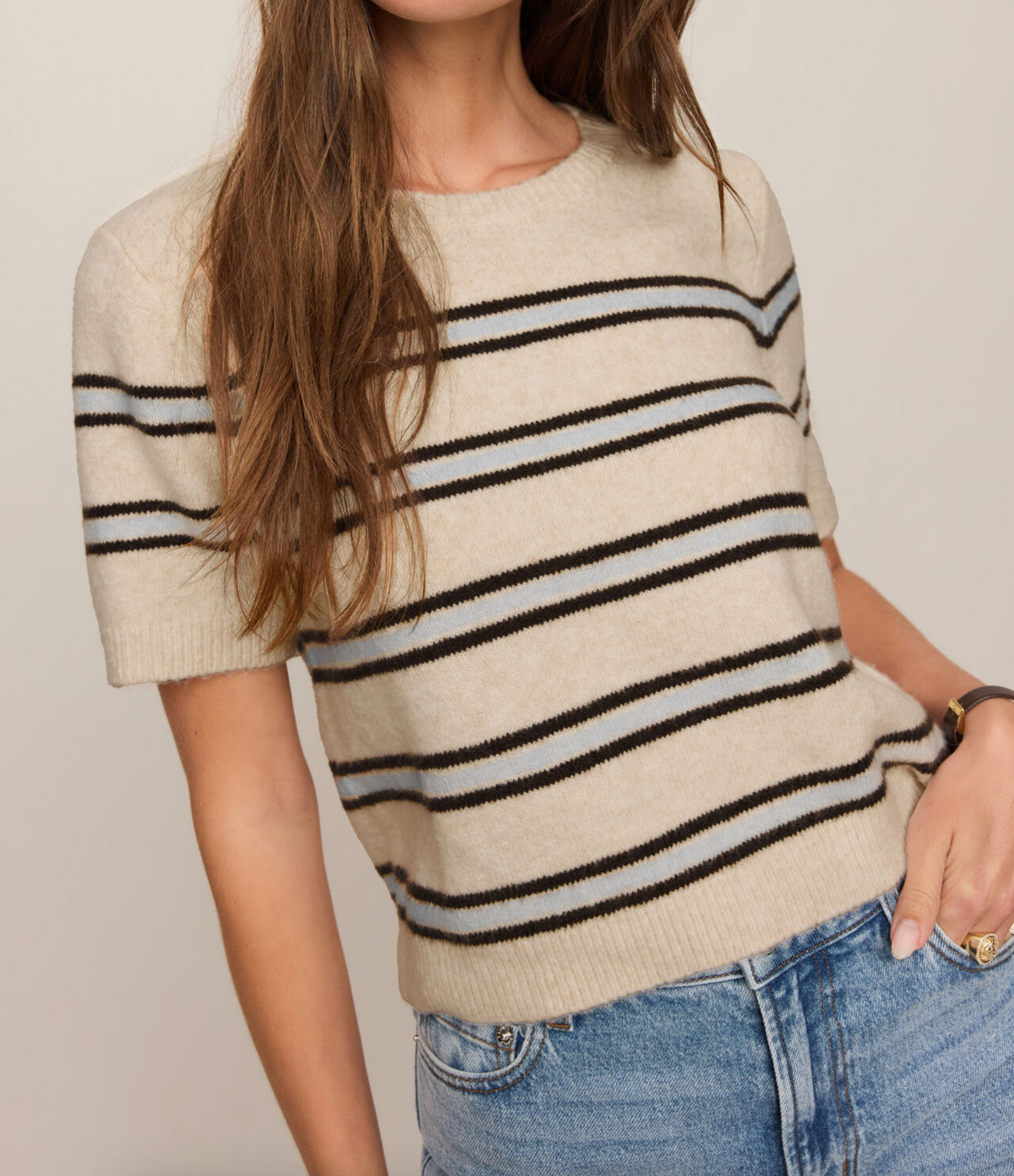 Z Supply Gatewood Stripe Sweater