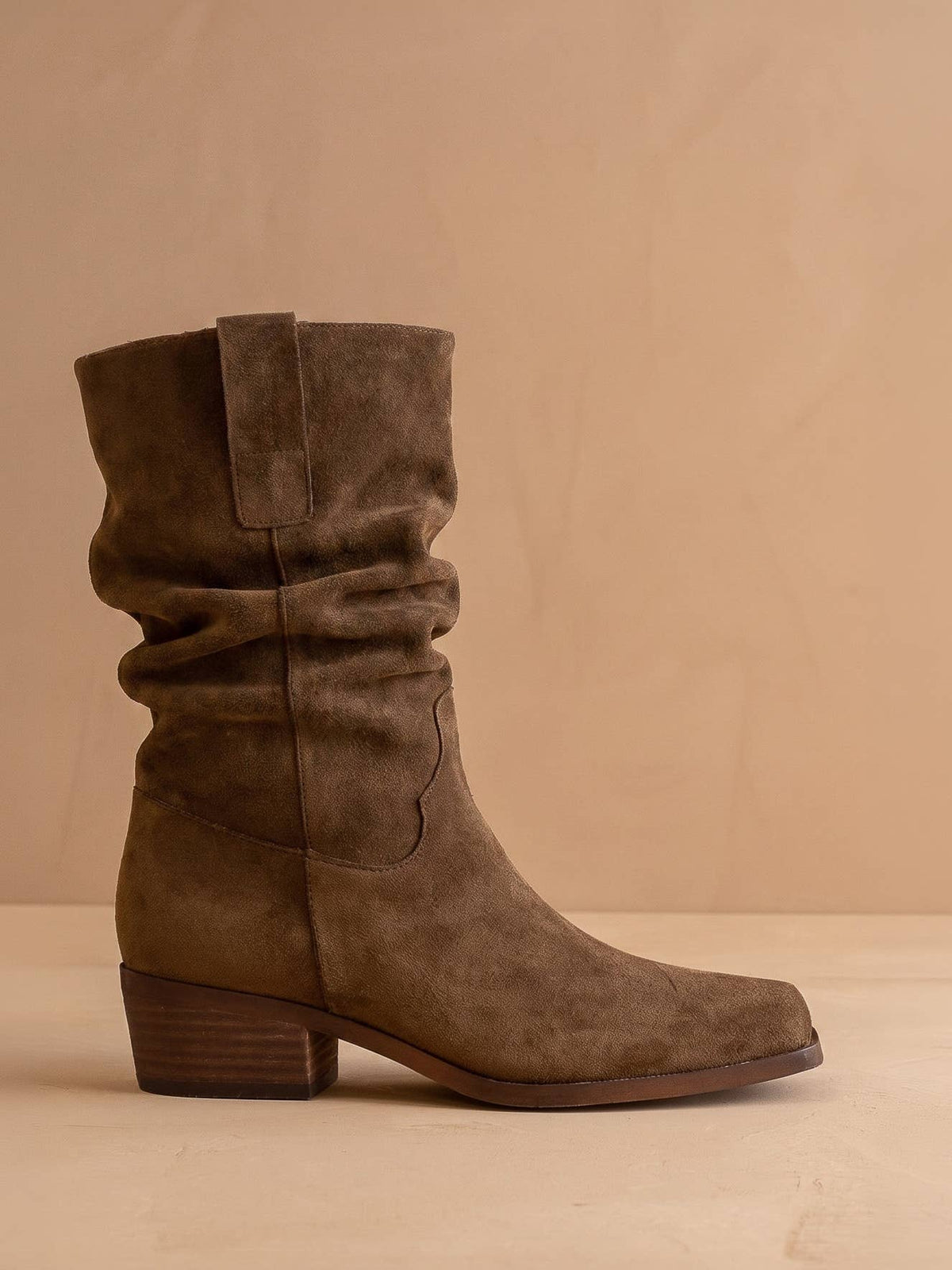 Harrison Suede Slouch Boot