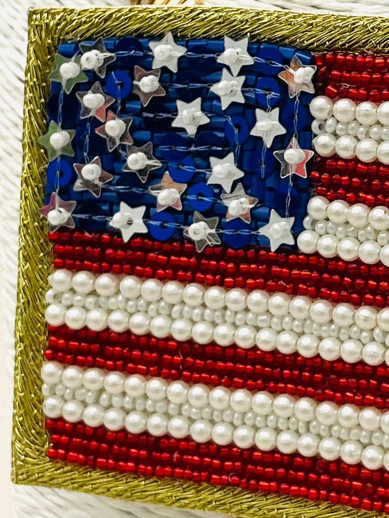 SPRING - Americana Necklace (red/white/blue) BNK952