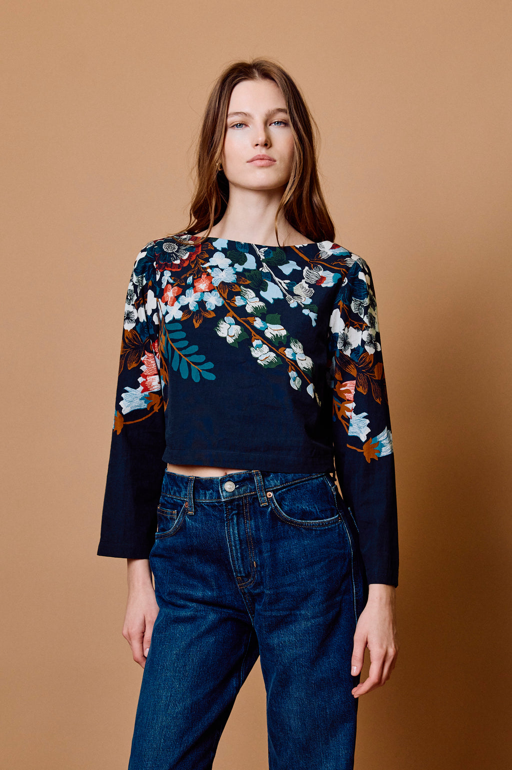 Cleobella Sophie Blouse- Fleuron multi
